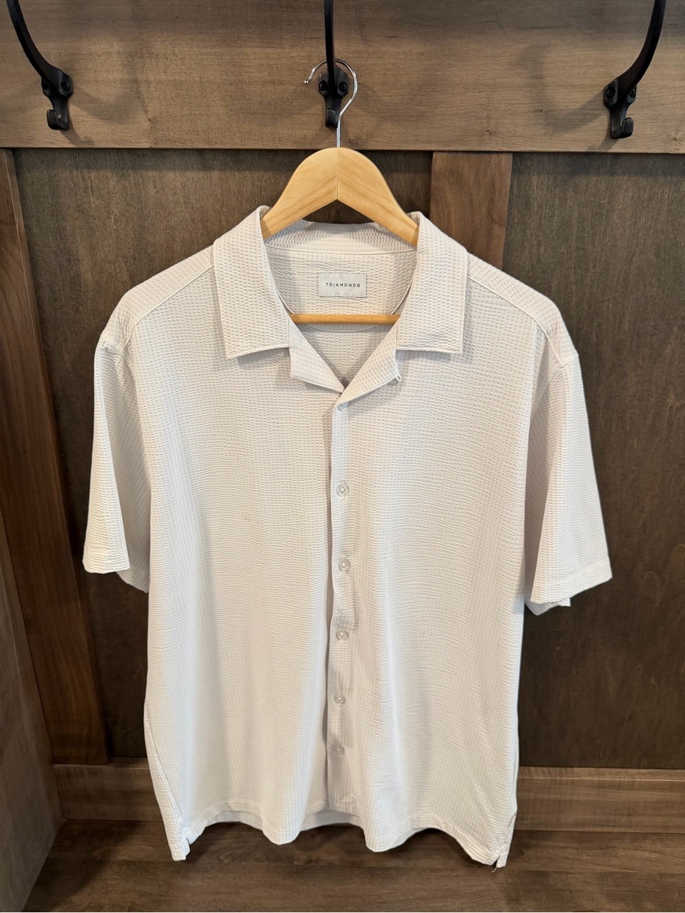 7 Diamonds Men's Sutherland Camp Shirt